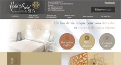 Desktop Screenshot of hotelsoleil.com